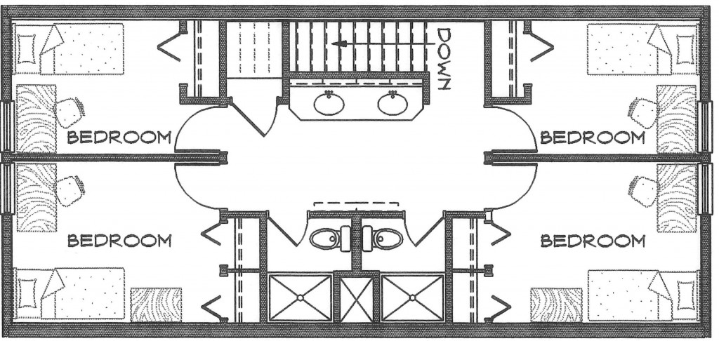 Bloomsbury Square 2nd floor plan