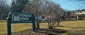 Forest Edge Townhomes sign