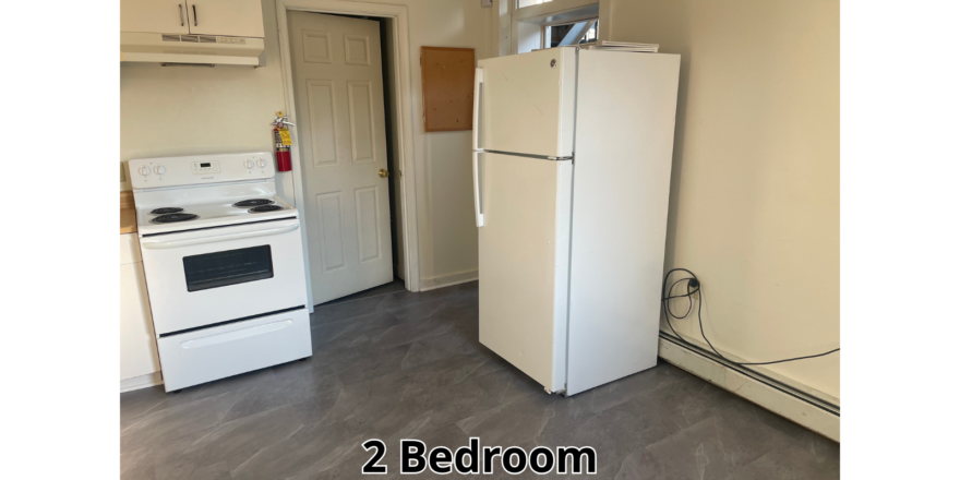 a white refrigerator freezer sitting inside of a kitchen