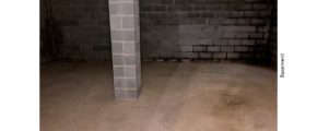 Unfinished basement